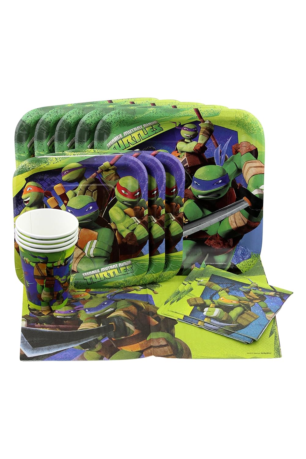 Best Ninja Turtle Party Plates Napkins Cups