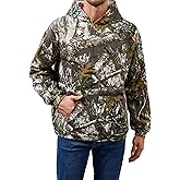 Anoumcy Men's Camo Hoodies Oversized Fleece Pullover Hooded Sweatshirt Vintage Mens Hoodies Pullover Sweatshirts With Pockets