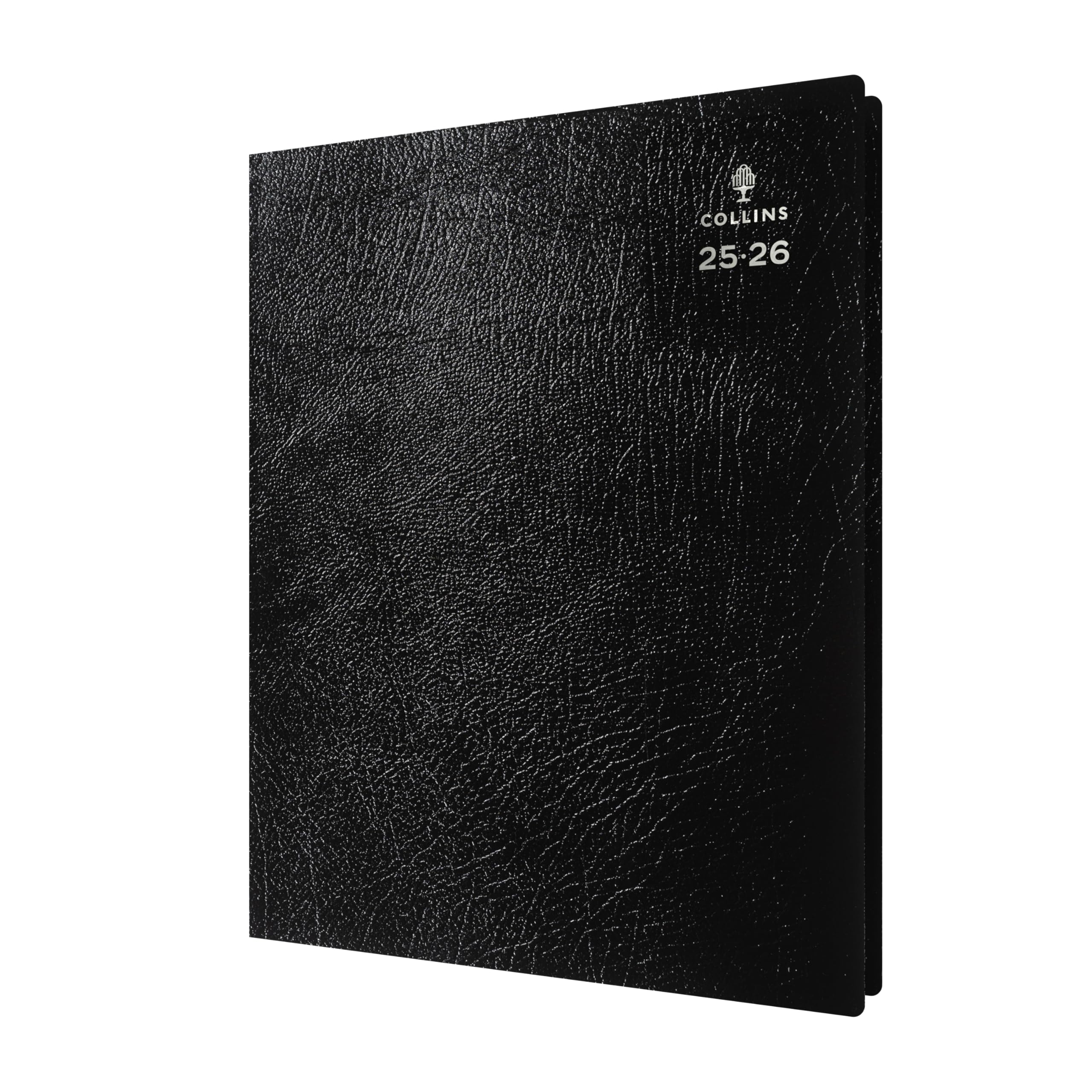 Collins 'Leadership' 12 Month Mid/Academic Year Planner, July 2025-July 2026 - CP6745-2526 - Day-to-Page Appointments Diary, A4 Size, Black