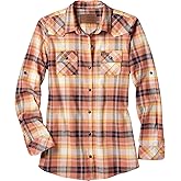 Legendary Whitetails Womens Stockyards Plaid Flannel Shirt
