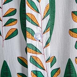 Men Tshirt Mens Hawaiian Shirts Button Down Short