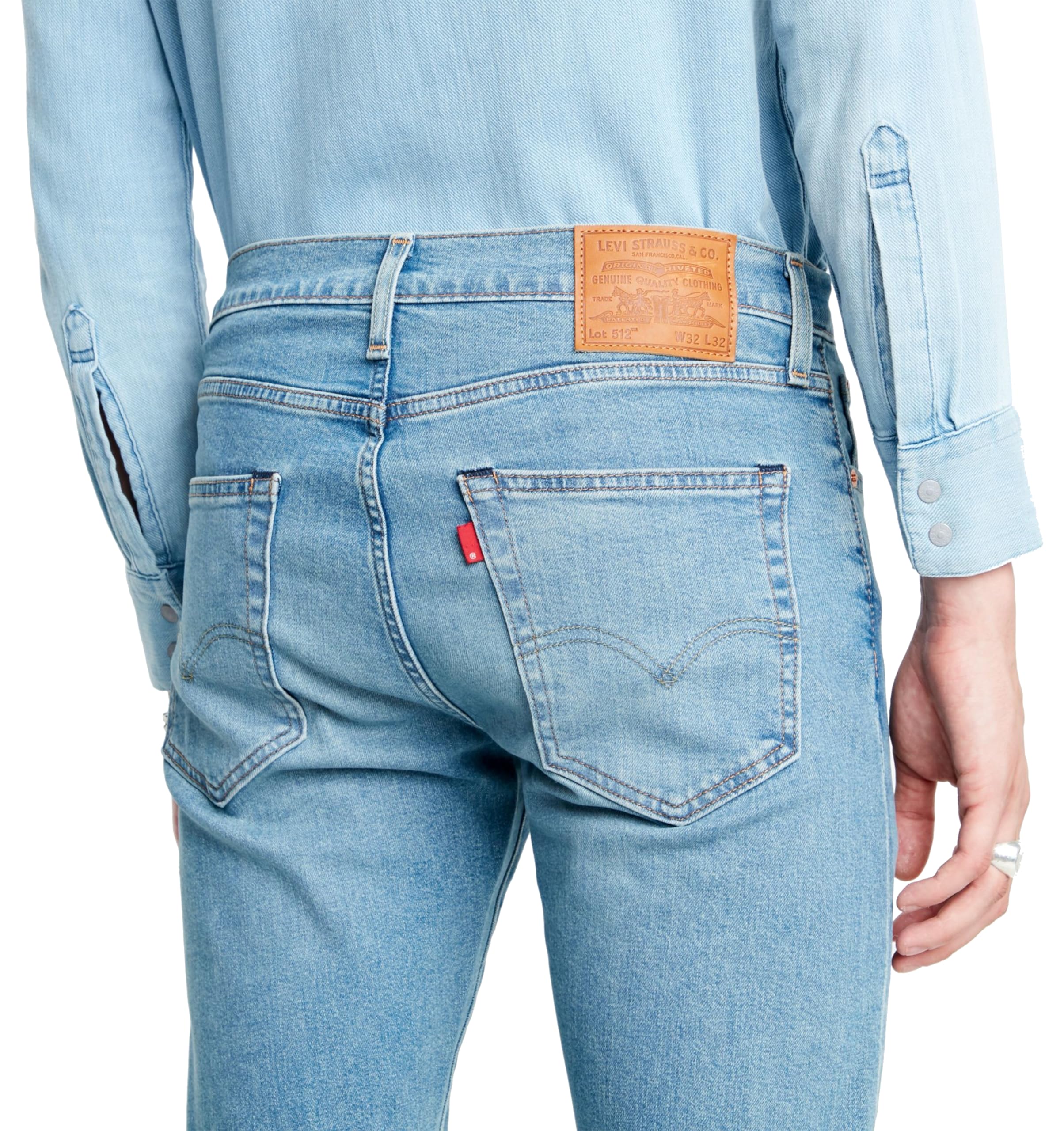 Levi's Herren 512 Slim Taper Jeans, Pelikan-rost ,33W / 34L 3