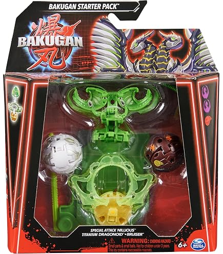 Bakugan Ultra Starter Pack - 42 Pc Bundle with 9 Bakugan Battle