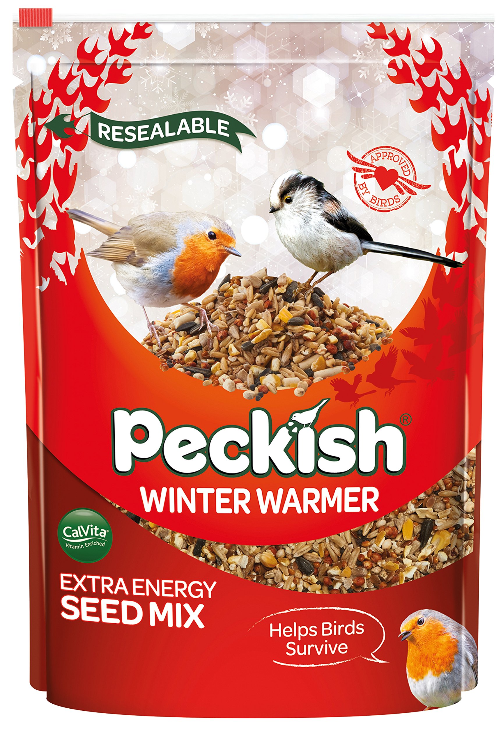 Peckish Winter Warmer Seed Mix (1Kg)