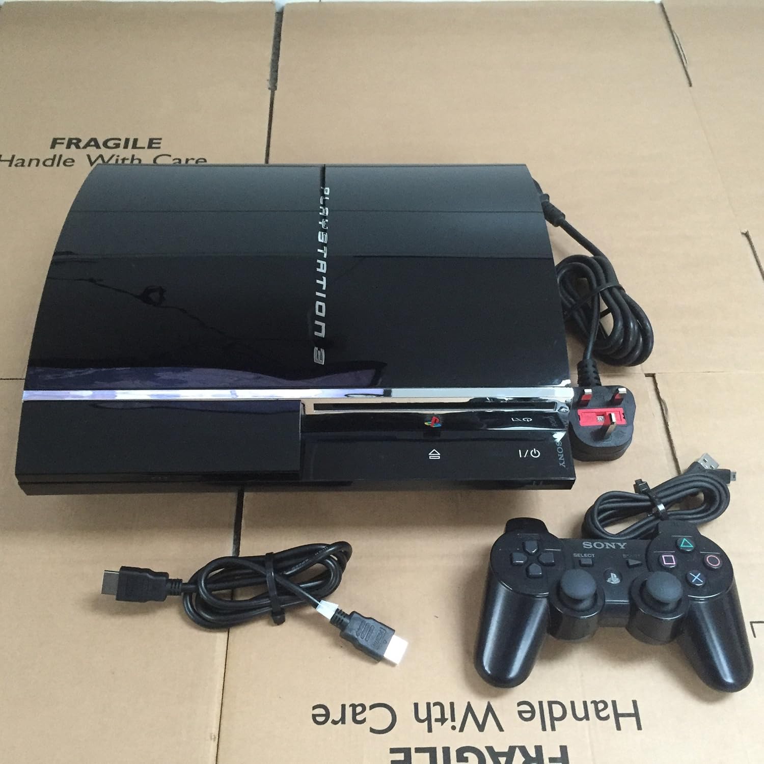 80GB (60GB) SONY BLACK PS3 CONSOLE NTSCJ CECHE12 Amazon.co.uk PC