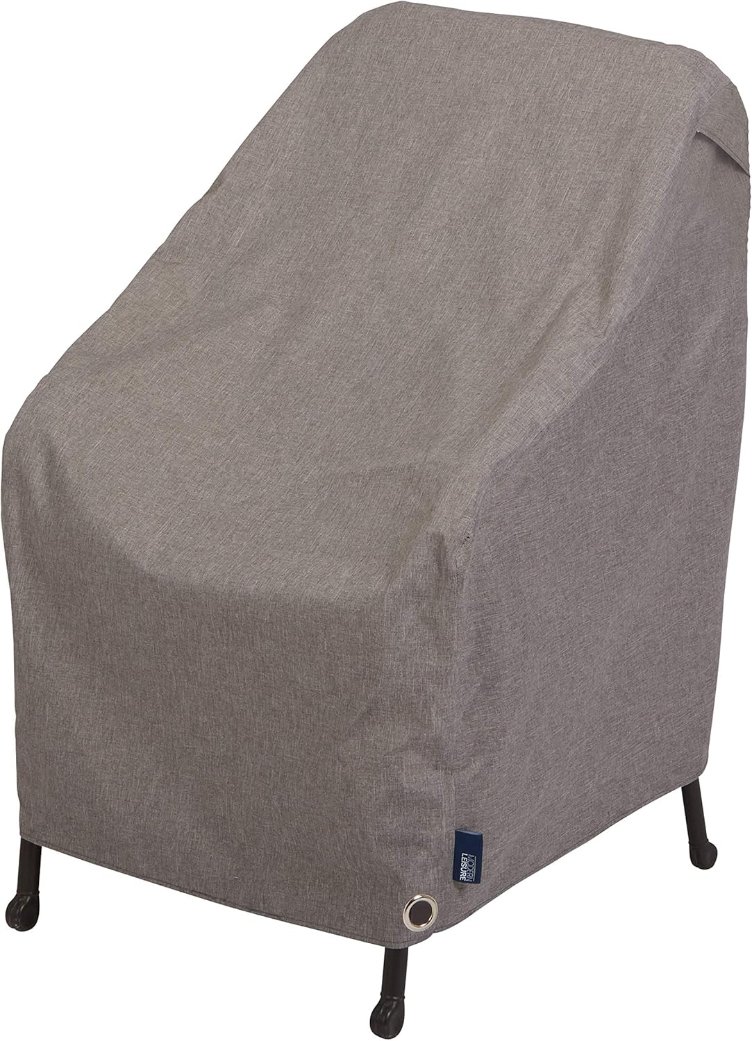 outdoor loveseat and ottoman on Amazon Com Modern Leisure Garrison Waterproof Outdoor Chair 27 W X 34 D X 31 H Inches Heather Gray Model 3004 Patio Furniture Cover Garden Outdoor