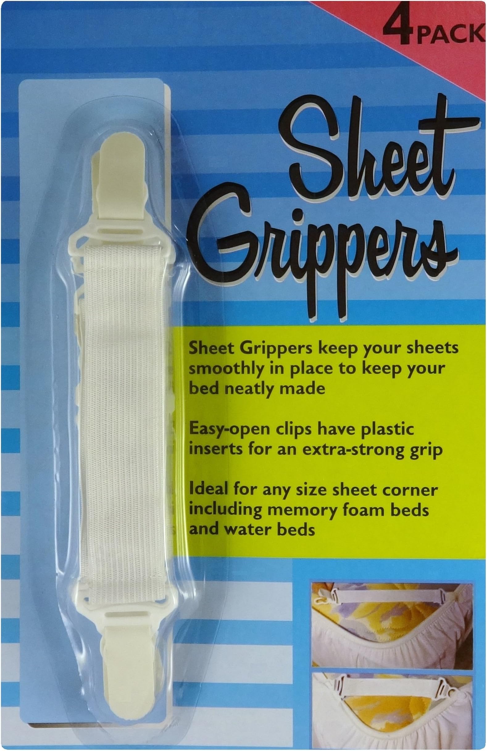4 pack of Sheet Grippers