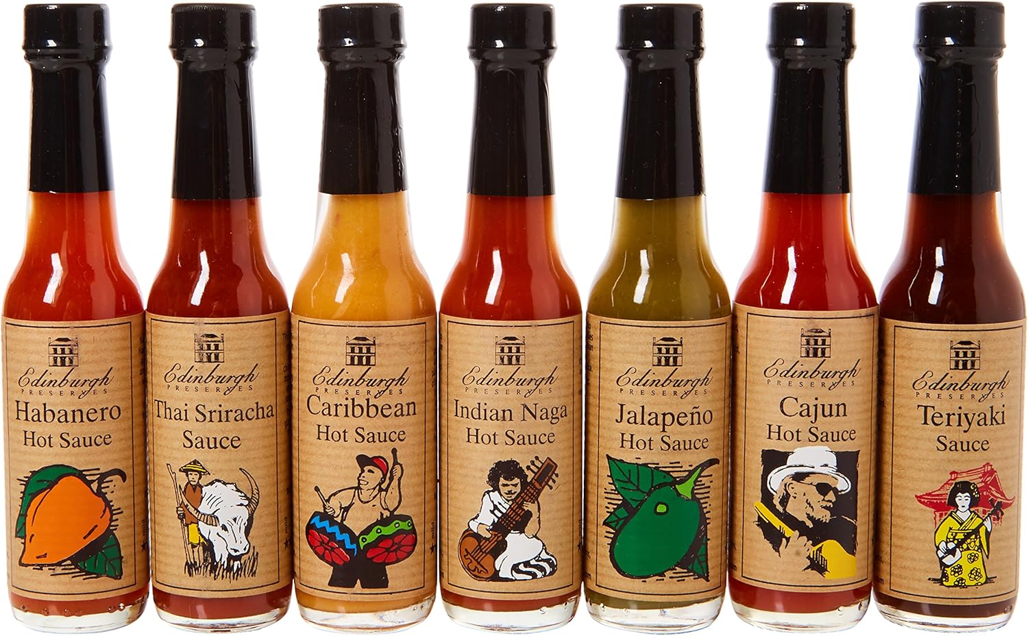 Edinburgh Preserves Hot & Spicy Sauces Amazon.co.uk Grocery