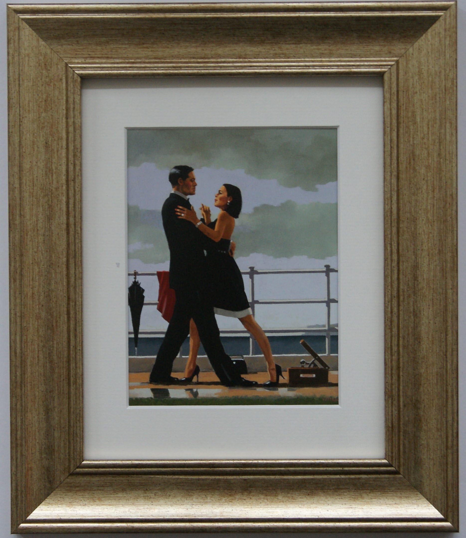 Anniversary Waltz by Jack Vettriano Framed Art Print Picture (33cm x 28cm)