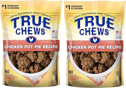 Amazon Com True Chews Dog Treats Premium Chicken Pot Pie Recipe 12oz Made In Usa 2 Packs Pet Supplies
