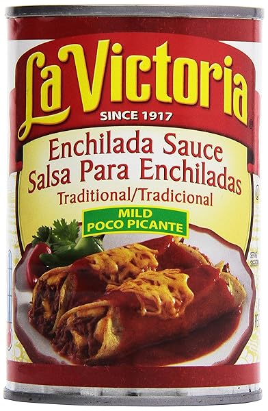 LA VICTORIA ENCHILADA SAUCE, MILD, 10 OZ