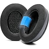 WC Freeze for Arctis Nova - Hybrid Fabric Cooling Gel Replacement Earpads for Arctis Nova Pro Wired, Nova 7, 5, 4, 3, 1 - Made by Wicked Cushions (Does Not Fit Nova Pro Wireless) | Black