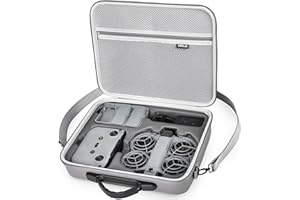 STARTRC Carrying Case for DJI Neo 2 Accessories, Portable PU Protective Shoulder Bag for DJI Neo 2 Fly More Combo, Compatible