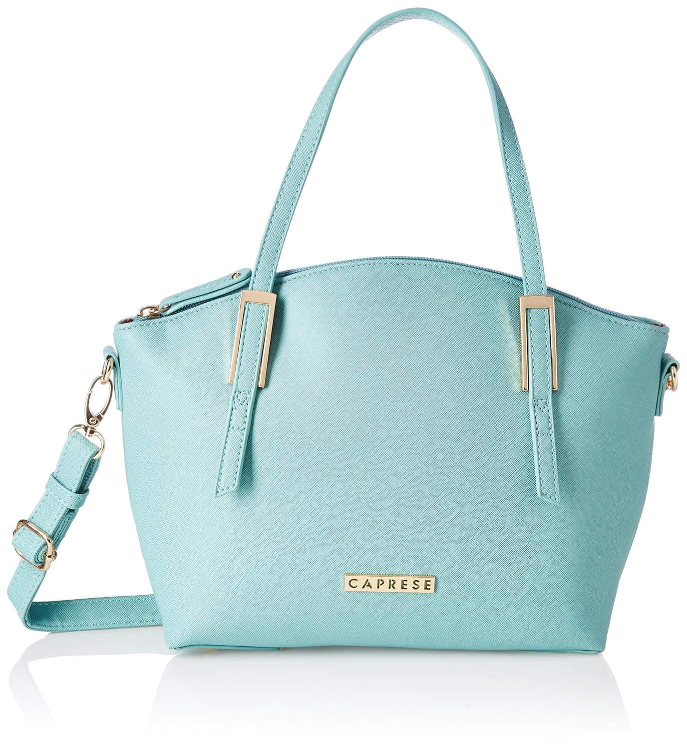 caprese livia women's satchel (mint)