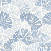 PODUFF Blue and White Wallpaper, Modern Beach Peel and Stick Wallpaper | Premium Thick Vinyl Wallpaper with Self-Adhesive Backing, Ideal for Home Decor, Accent Walls, and DIY Projects
