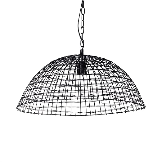 Relaxdays Cage Lamp Pendant Light Grid Of Fine Pattern Size Ca