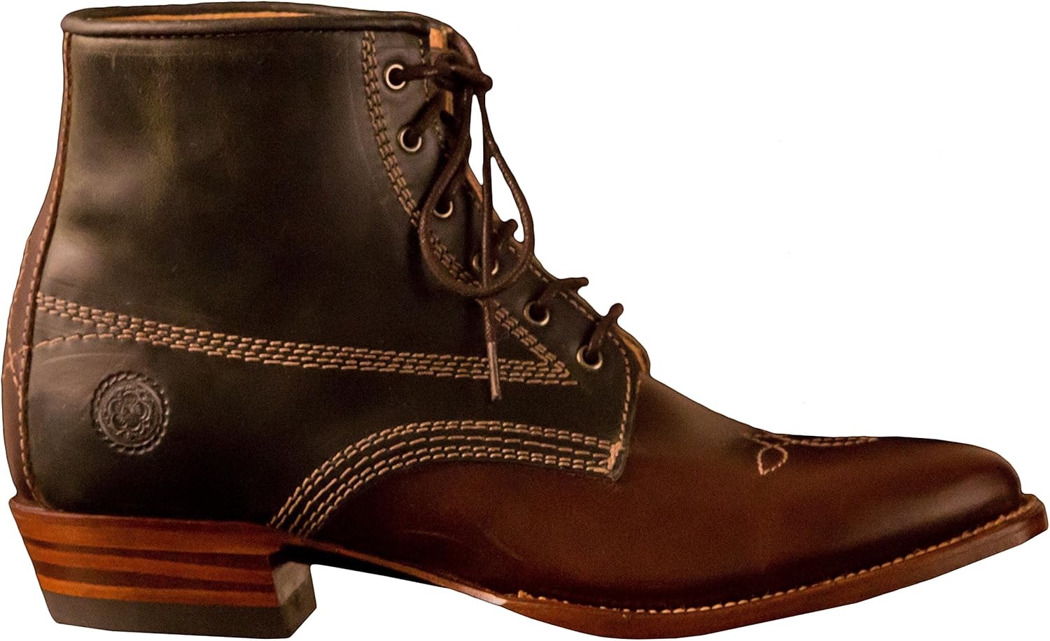 Amazon.com | Ranch Road Boots Women's Aransas County Brown and Loden ...