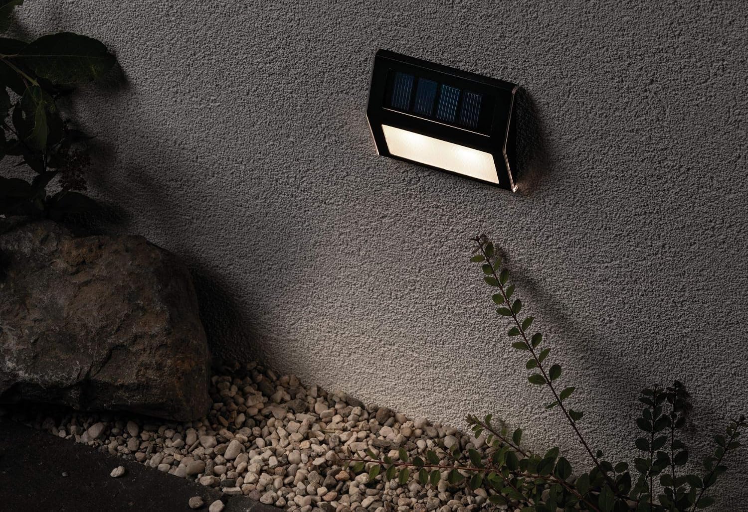 Paulmann 94234 Solar LED Stair Luminaire Step Light Outdoor With 1x0.05 Watt Anthracite Plastic 3000 K Warm White - Image 4