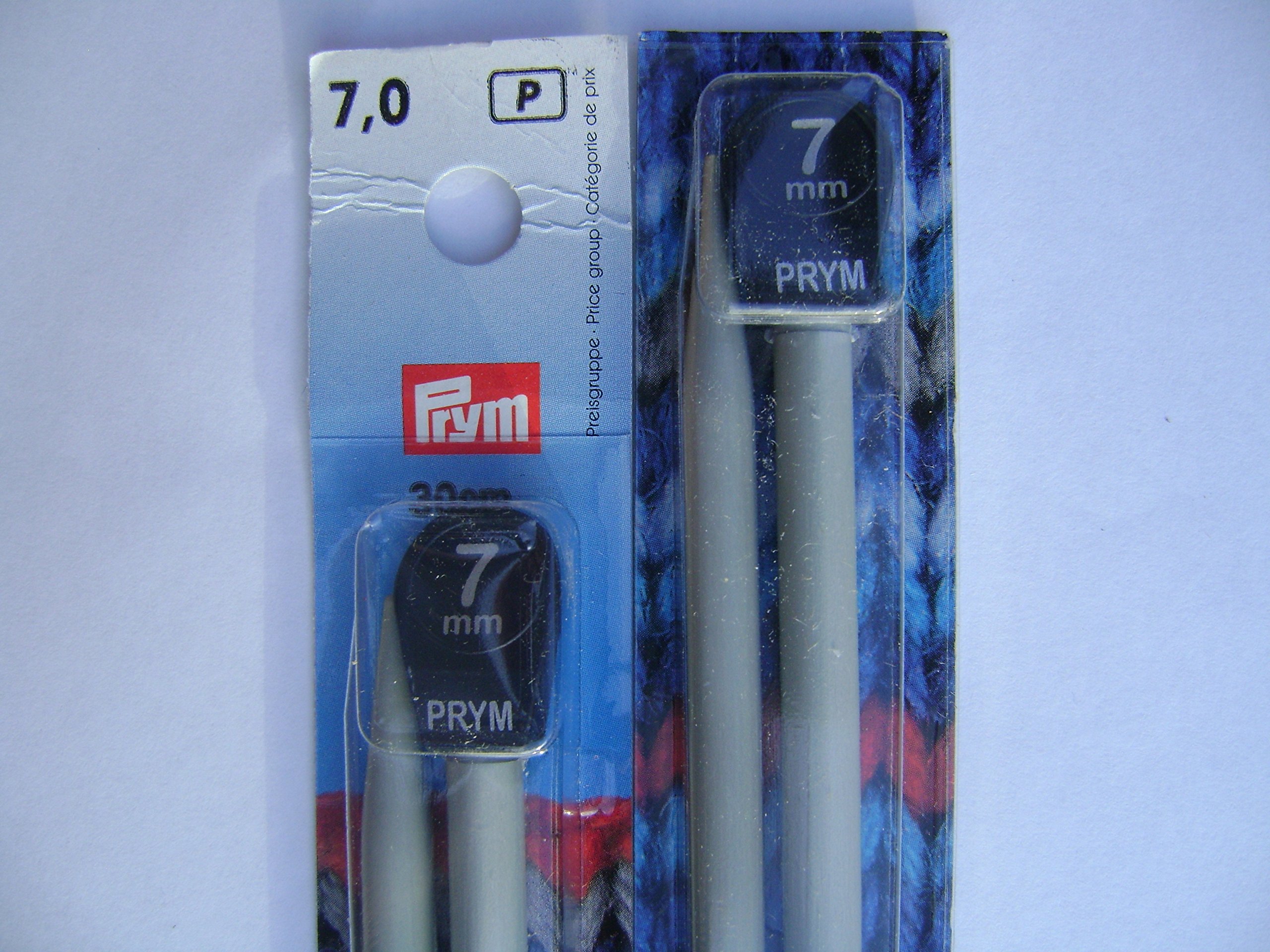 Prym Standard Aluminium Knitting Pina 30cms Long 7.00mm