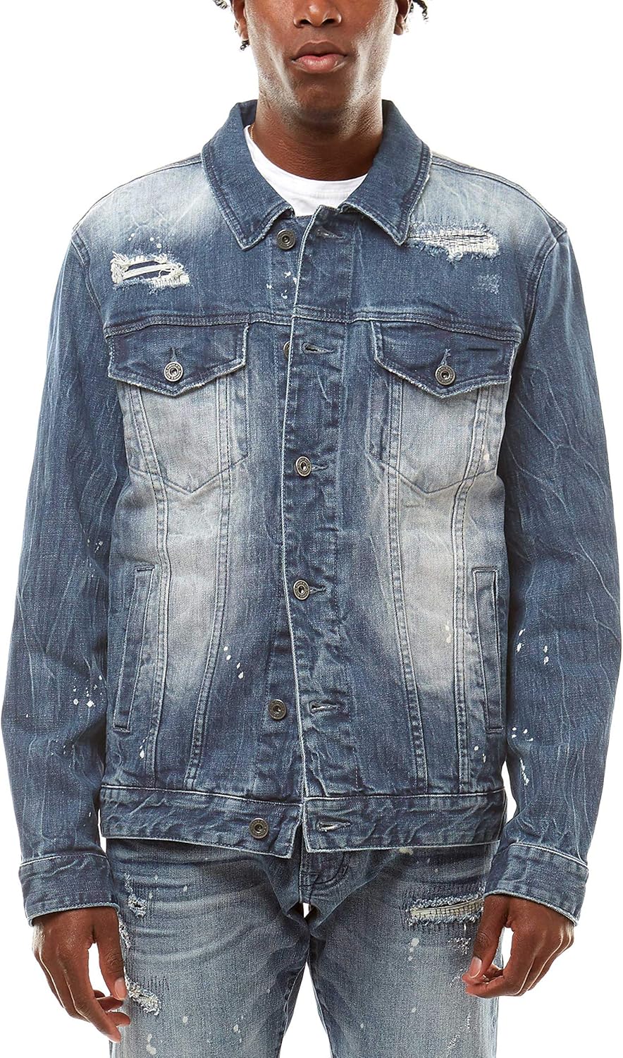 smoke rise denim jacket