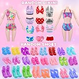 GOLMUD 150+ Pcs Doll Clothes Accessories Closet Toy Gift 3+ view 3