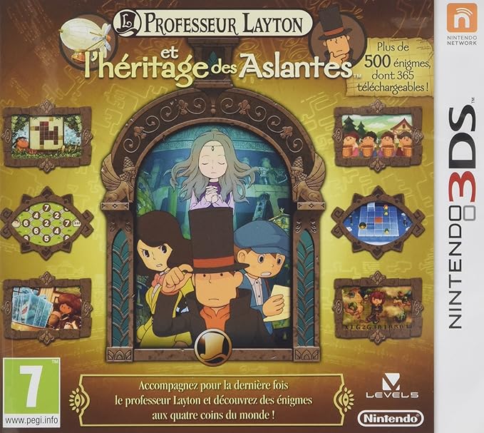 Prof Layton Et L'héritage Des Aslantes Histoire Professeur Layton et l’héritage des Aslantes: Amazon.fr: Jeux vidéo