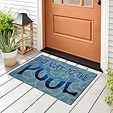 Liora Manne Way to The Pool Frontporch Indoor/Outdoor Rug, 2 Feet 6 Inch x 4 Feet