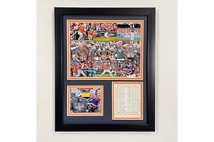 Legends Never Die, Inc. Houston Astros | 2022 World Series Champions | 12"x15" Framed Photo Collage (Mosaic)