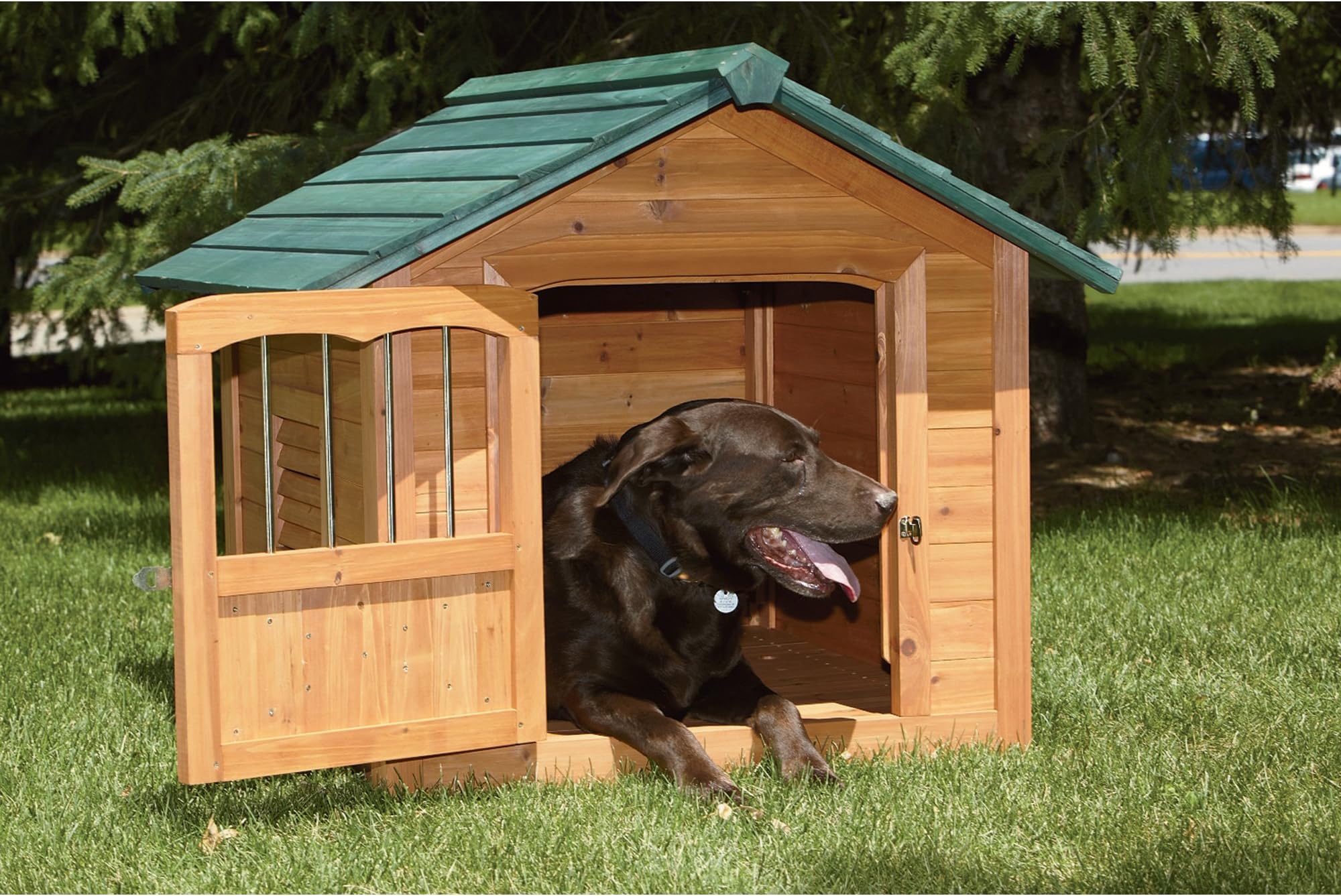 Outdoor Wooden Dog House