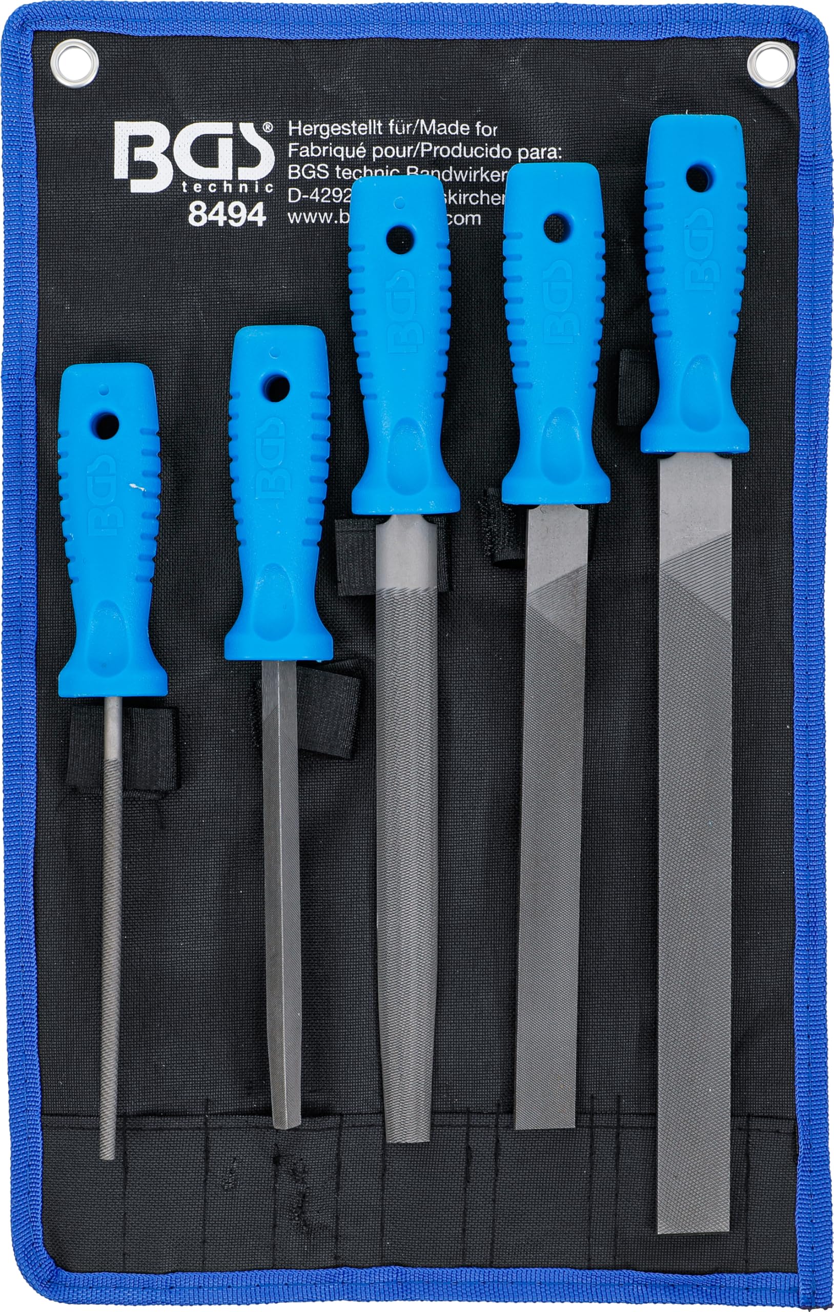 BGS 8494 | Machinist's File Set | 5 pcs.