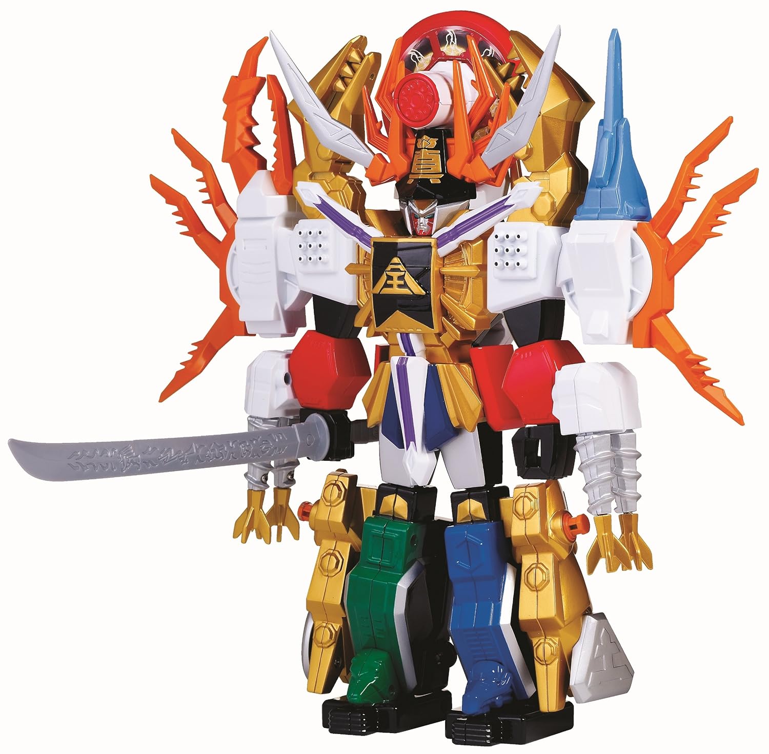 Mighty Morphan Power Rangers Deluxe Megazord Samurai Gigazord Action Figures New eBay