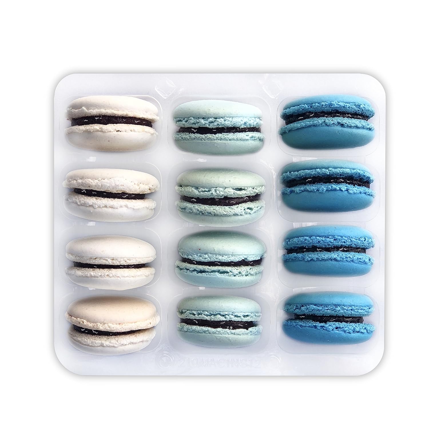 Blue Macaroons Assortment Baby Shower Macarons It S A Boy
