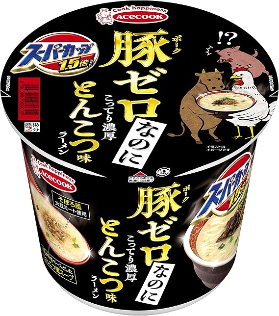 Amazon エースコック スーパーカップ1 5倍 ポークゼロ こってり濃厚とんこつ味ラーメン 117g 12個 エースコック ラーメン 通販 Amazon エースコック スーパーカップ1 5倍 ポークゼロ こってり濃厚とんこつ味ラーメン 117g 12個 エースコック ラーメン 通販