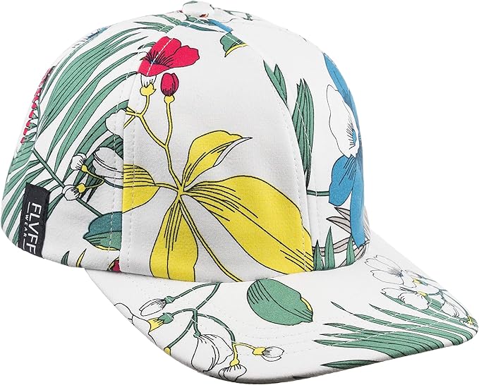 floral print baseball hat