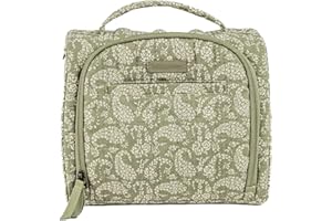 JuJuBe x Sazan Hendrix - New Insulated Bottle Bag, Breastmilk Storage Bag for Baby Bottles, Travel Waterproof Insulated Lunch or Cooler Bag for Nursing, Milk, Snacks, Paisley Floral, Mother's Day Gift