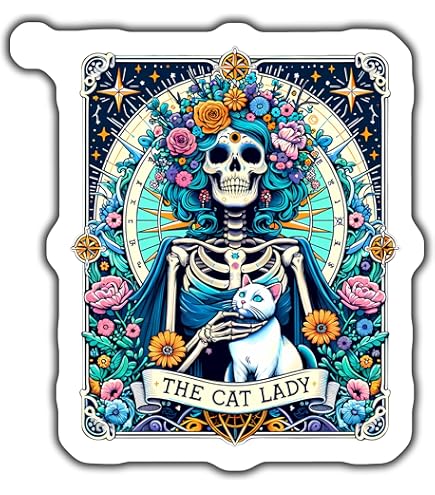 Ashes Sticker - Day Of The Dead Lovers - Sugar Skull Kissing...