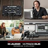 M-Audio M-Track Duo USB Audio Interface with Dual Combo Inputs 48kHz view 7