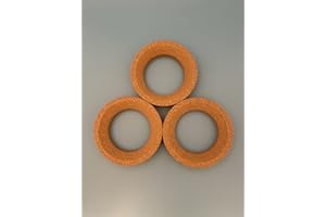 Pack of 3 Lab Cork Stand Rings 140mm Size for 500-2000mL Flasks AAdvance Instruments (140x90mm (L), 3)