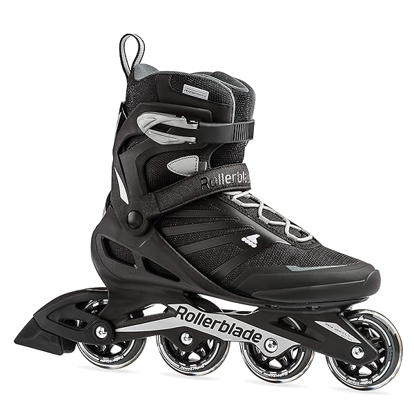 ROLLERBLADE ZETRABLADE MEN’S ADULT FITNESS INLINE SKATE, BLACK...