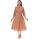 Vi VIHAAN IMPEX Cotton Kurtis for Women Indian Style |Indian Kurta | Casual Wear Cotton Kurta Multicolor