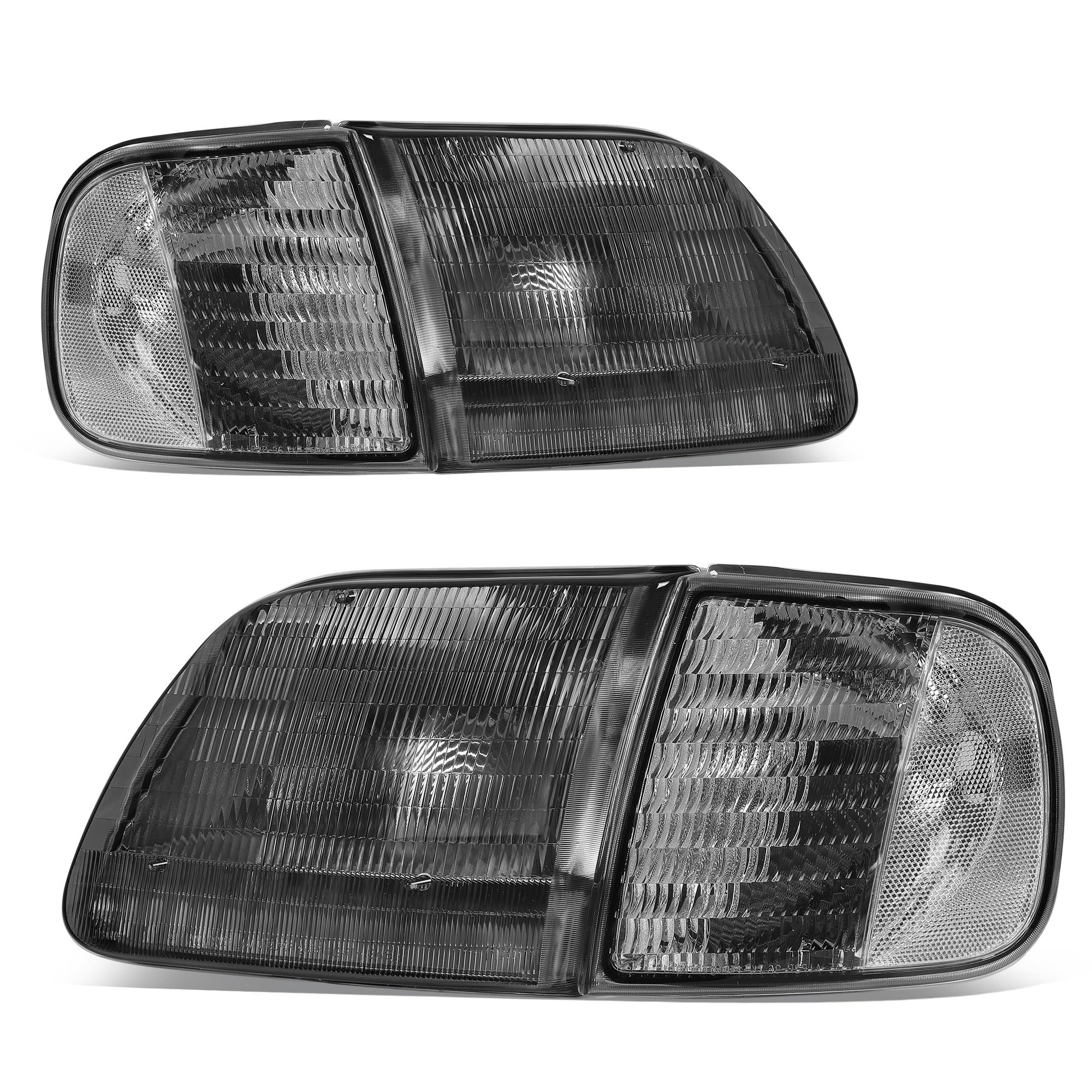 oEdRo Halogen Headlights Replacement w/Corner