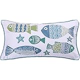 levtex larkin screen print fish pillo levtex larkin screen print fish pillo