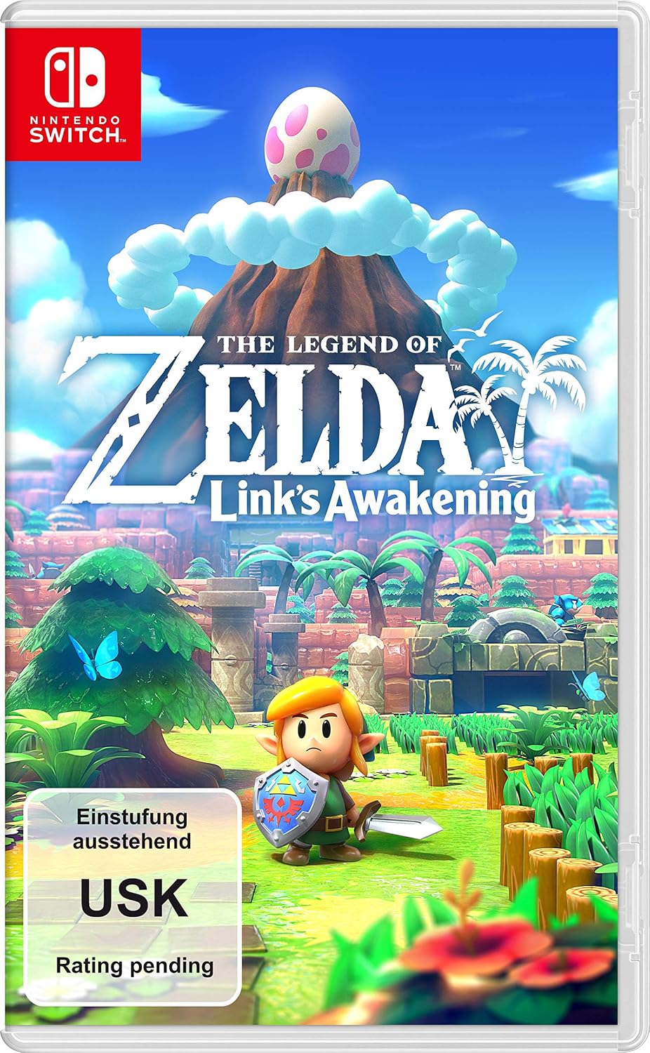Bildergebnis für zelda link's awakening remake cover