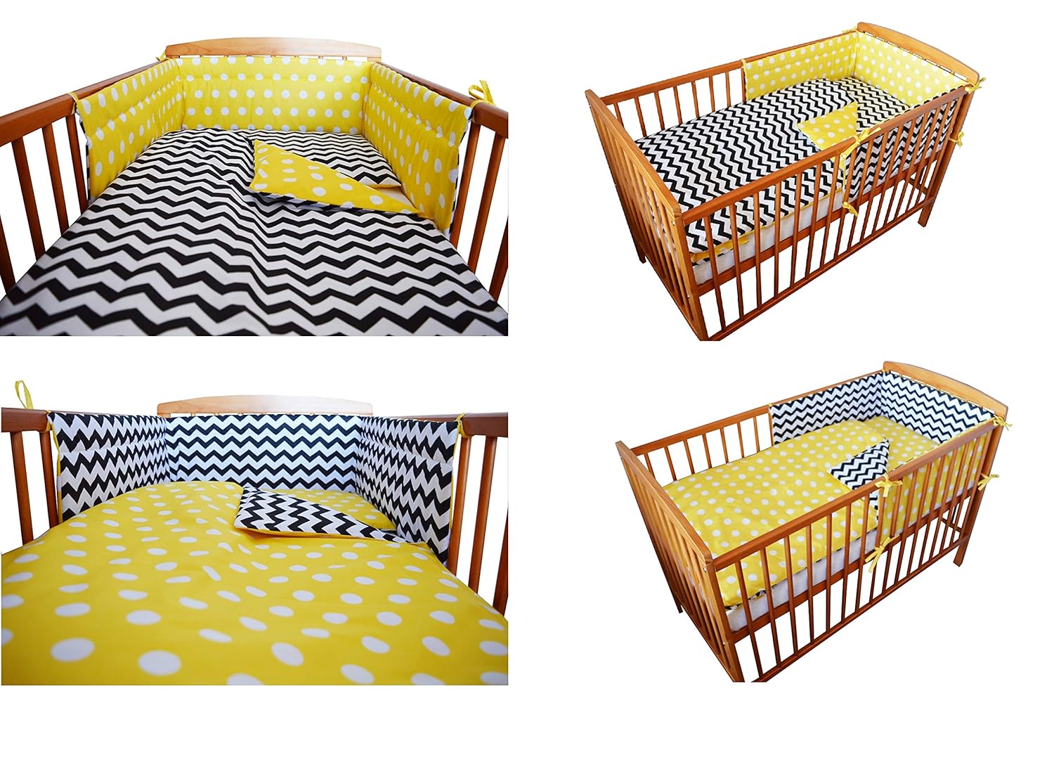 Pattern 25 3 Pcs Bedding Set 180cm Padded cot Bumper 120x60 cm Home