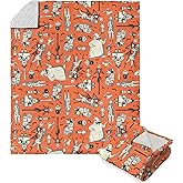 Disney Nightmare Before Christmas, Nightmare Characters, Silk Touch Sherpa Throw Blanket, 50 x 60 Inches