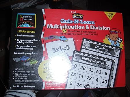 Quiz-N-Learn Multiplication & Division