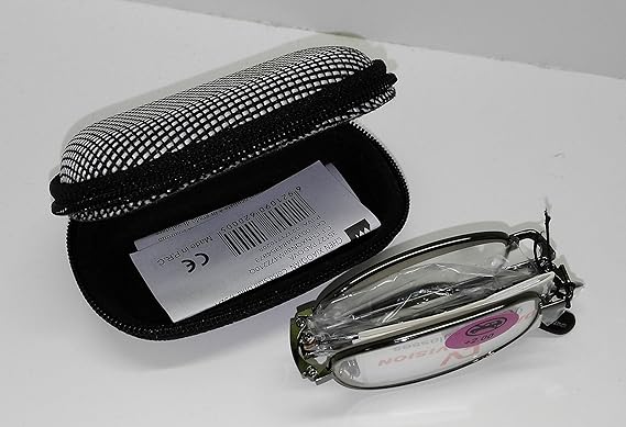 Faltbare Lesebrille, verschiedene Dioptrien, gegen Ermüdung der Augen