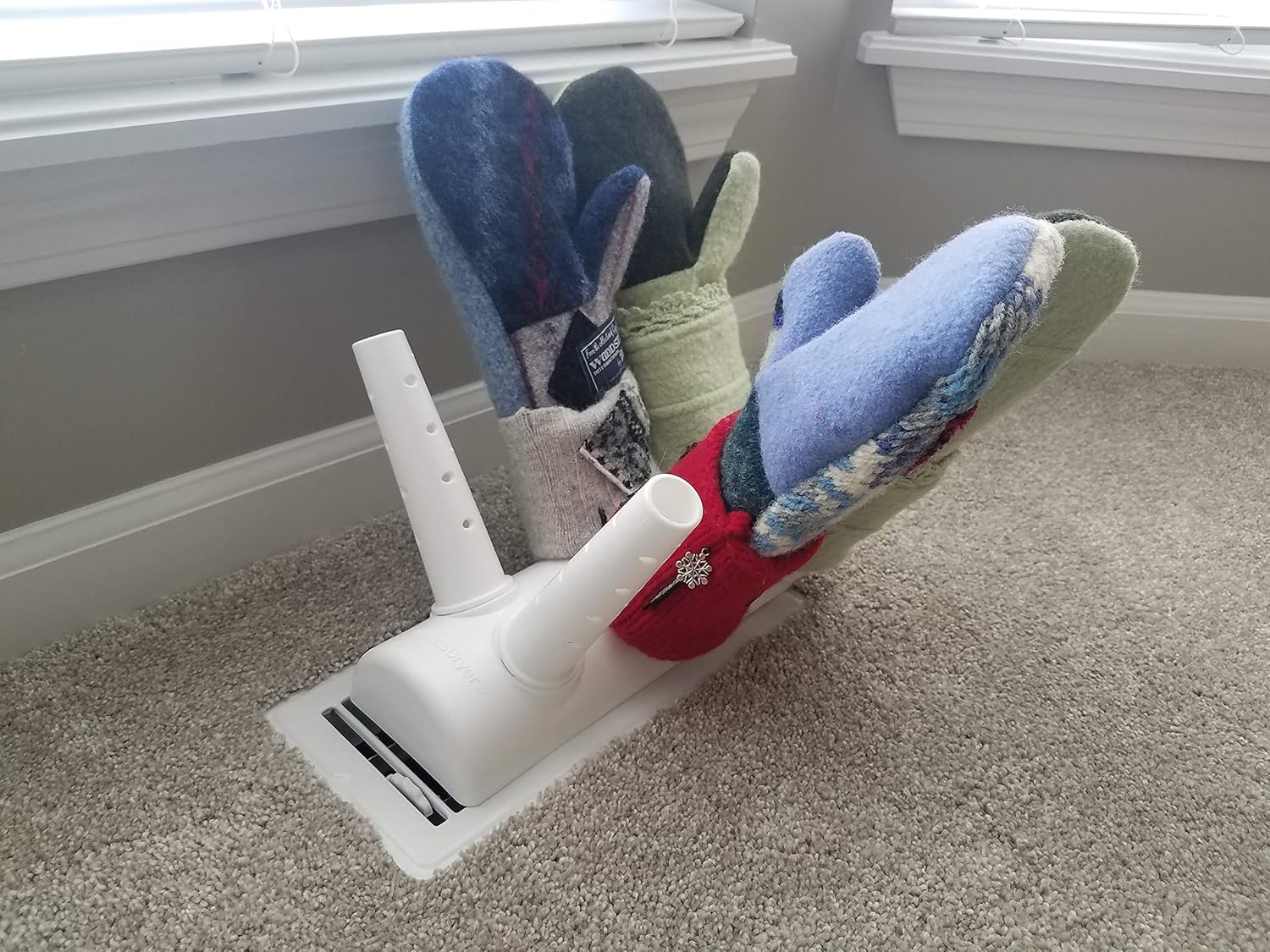 Green Glove Dryer for Hats, Gloves, Shoes & More (Eco Dryer White): Clothing