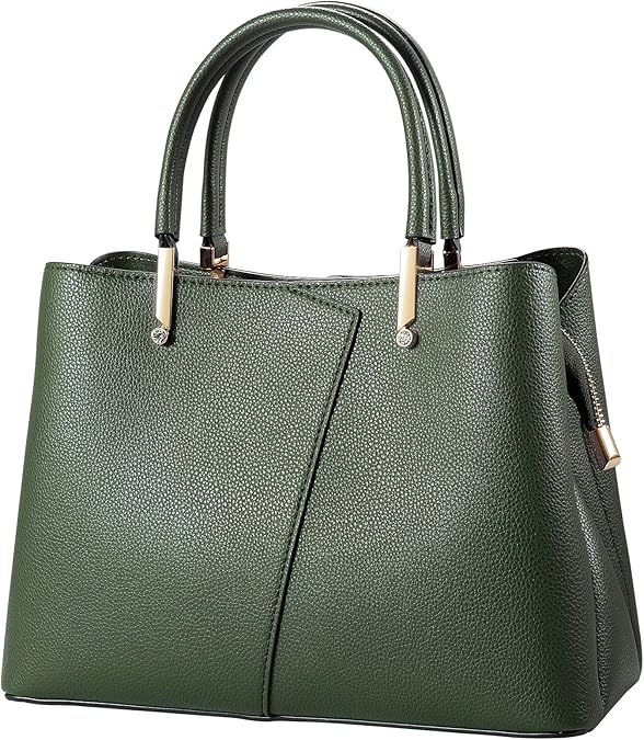 HENG REN Women's Leather Handbags Shoulder Bags,Classical