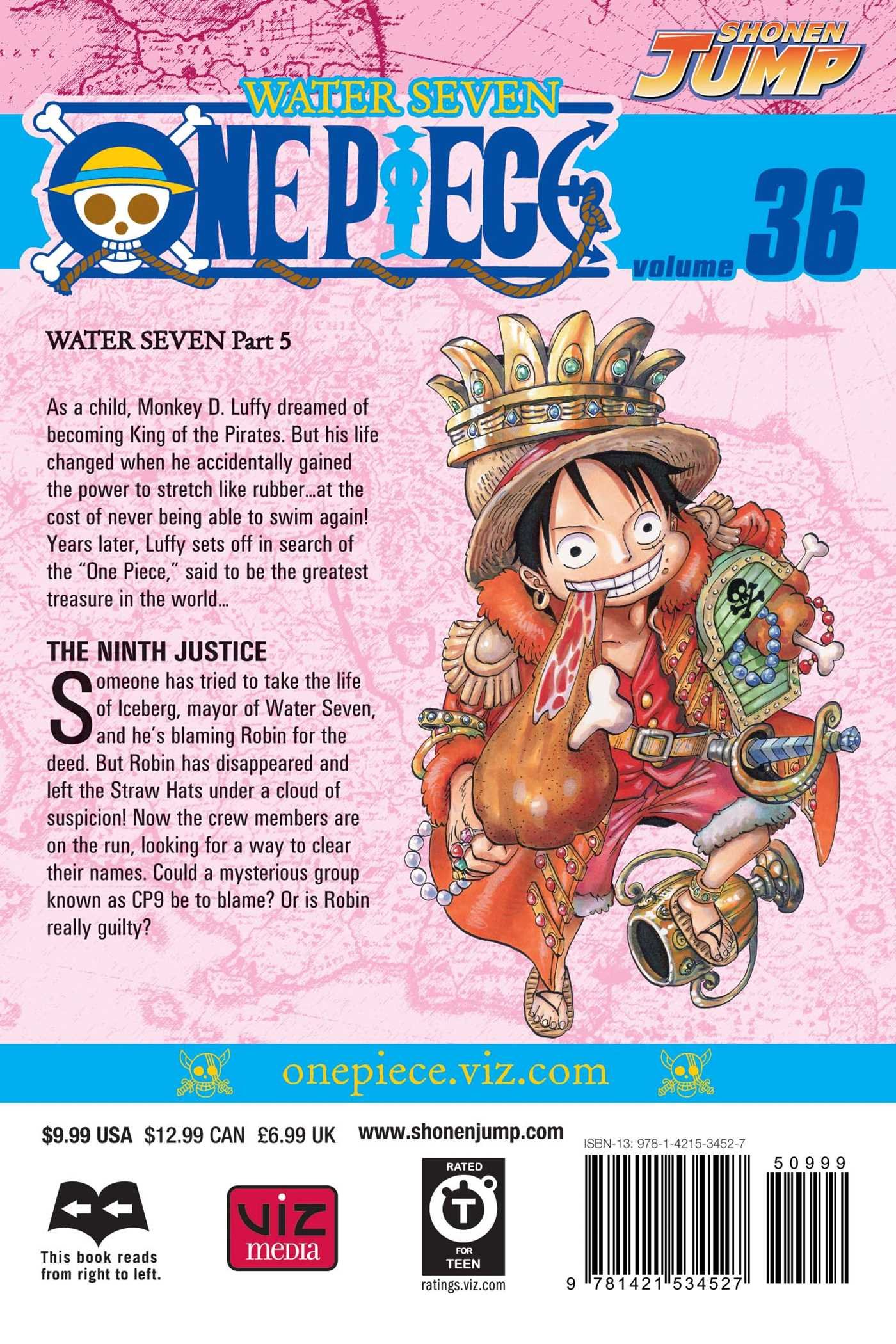Amazon Com One Piece Vol 36 36 Oda Eiichiro Books